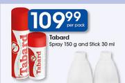 Tabard Spray-150g & Stick-30ml Per Pack