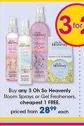  Oh So Heavenly Room Sprays Or Gel Fresheners-Each