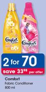 Comfort Fabric Conditioner-2 x 800ml