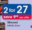 Stimorol Infinity Gum-For 2 Per Offer