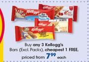 Kellogg's Bars(Excl.Packs)-Each