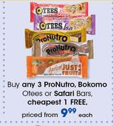 ProNutro, Bokomo Otees Or Safari Bars-Each