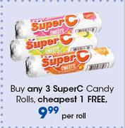 SuperC Candy Rolls-Per Roll