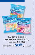Manhattan Sweets-125g Per Pack