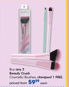 Beauty Crush Cosmetic Brushes-Each