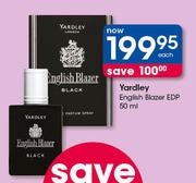 Yardley English Blazer EDP-50ml Each