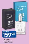 Lentheric Solo Fragrances-50ml Or 100ml Each