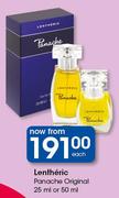 Lentheric Panache Original-25ml Or 50ml Each