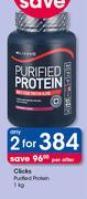 Clicks Protein-2x1kg Per Offer