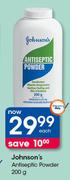 Johnson's Antiseptic Powder-200g Each