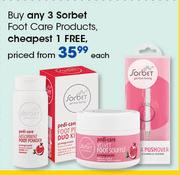 Sorbet Foot Care Products-Each