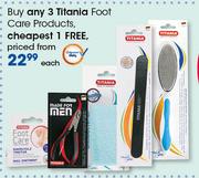 Titania Foot Care Products-Each