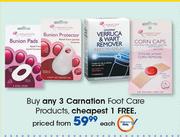 Carnation Foot Care Products-Each