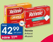Rennie Antacid-48 Pack Per Pack