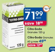 Citro-Soda Granules-120g Each