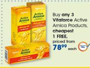 Vitaforce Active Arnica Products-Each