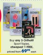 Orthofit Sport Tapes-Each