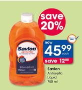 Savlon Antiseptic Liquid-750ml Each