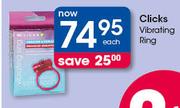 Clicks Vibrating Ring-Each