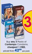 Contempo Condoms-Per Pack