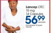 Lancap OTC 15 mg 14 Capsules-Per Pack