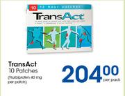 TransAct 10 Patches-Per Pack