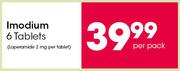 Imodium 6 Tablets-Per Pack