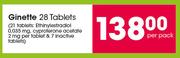 Ginette 28 Tablets-Per Pack