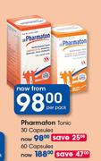Pharmaton Tonic-60 Capsules Per Pack