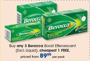 Berocca Effervescent (Excl. Liquid)-Per Pack