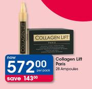 Collagen Lift Pairs-28 Ampoules Per Pack