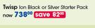 Twisp Ion Black Or Silver Starter Pack-Each