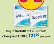 Sedatif PC-40 Tablets Per Pack