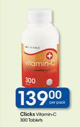 Clicks Vitamin C-300 Tablets Per Pack
