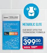 GNC Metabolic Elite Our Most Effective Thermogenic Formula-Per Pack