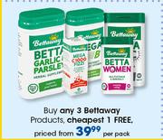 Bettaway Products-Per Pack