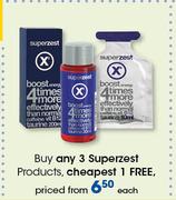  Superzest Products-Per Pack