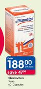 Pharmaton Tonic 60 Capsules-Per Pack