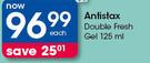 Antistax Double Fresh Gel-125ml Each