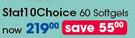 Stat 10 Choice 60 Softgels