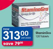 StaminGro 120 Tablets-Per Pack