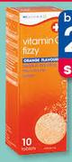 Clicks Vitamin C Fizzy 10 Effervescent Tablets-For 2
