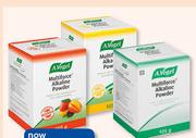 A.Vogel Alkaline Powder Regular, Mango Or Lemon-105g Each