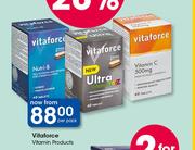 Vitaforce Vitamin Products-Per Pack