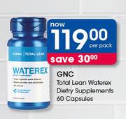 GNC Total Lean Waterex Dietry Supplements 60 Capsules-Per Pack