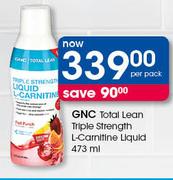 GNC Total Lean Triple Strength L-Carnitine Liquid-473ml Per Pack