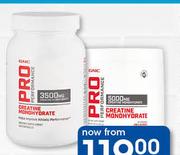 GNC Pro Performance Creatine Monohydrate 3500 mg 120 Capsules-Per Pack