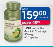 GNC Herbal Plus Garcinia Cambogia 500 mg 90 Capsules-Per Pack