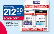 USN 24 Hour Fat Loss Pack-Each