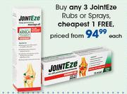 JointEze Rubs Or Sprays-Each